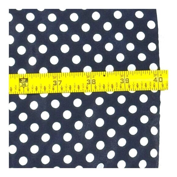 Vintage Black White Polka Dot Rectangle Long Wrap Scarf Vera Boho Pretty Woman - Picture 5 of 9